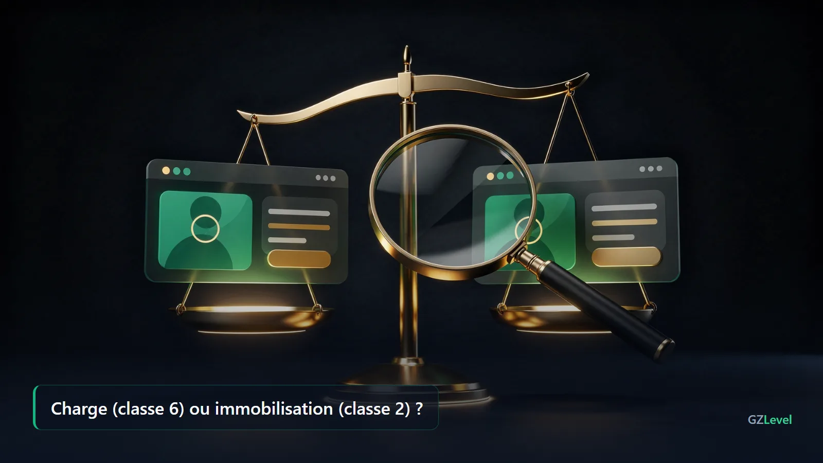 Charge (classe 6) ou immobilisation (classe 2) : comment trancher au Maroc