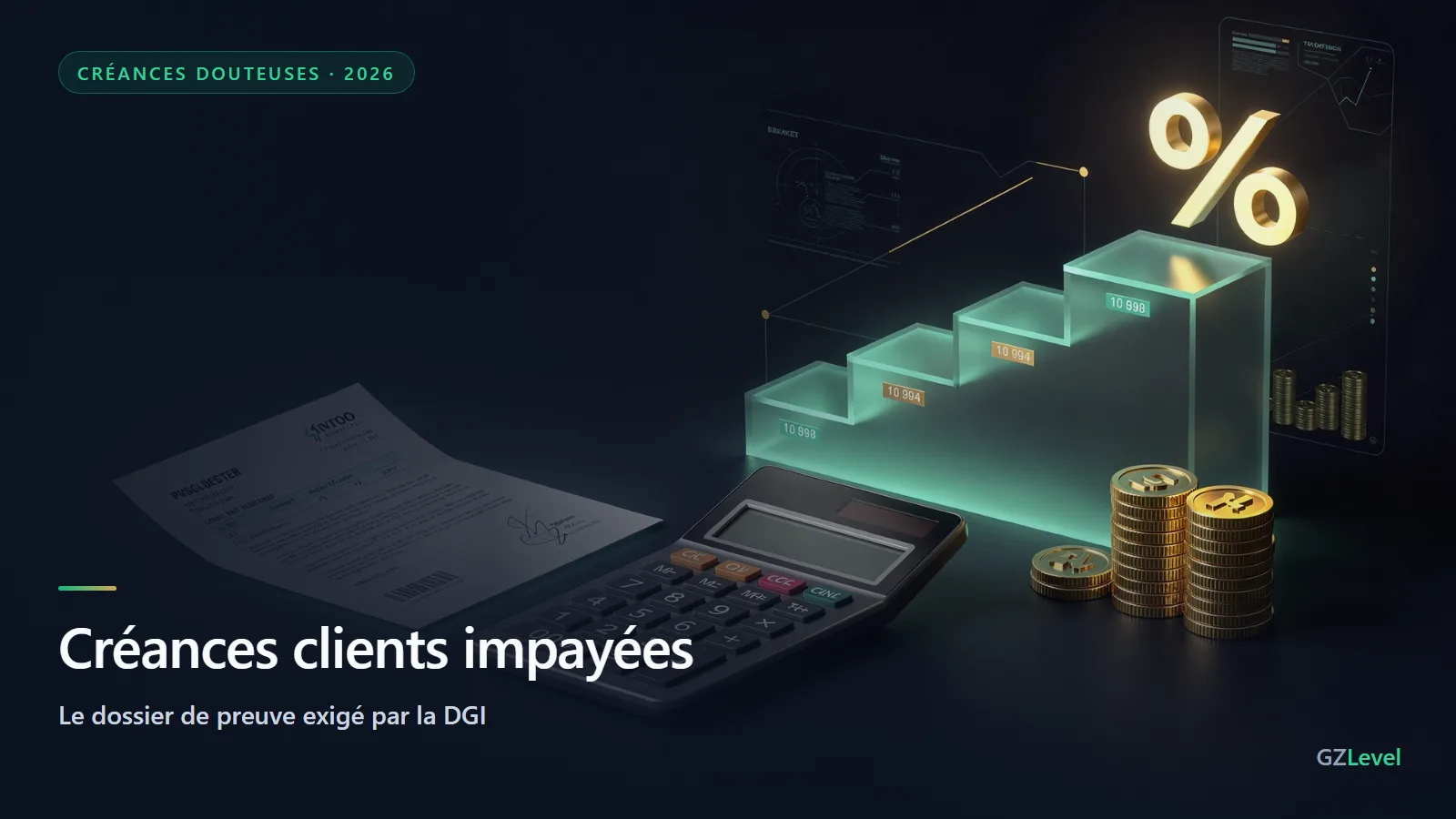 Créances clients impayées au Maroc : le dossier de preuve exigé par la DGI
