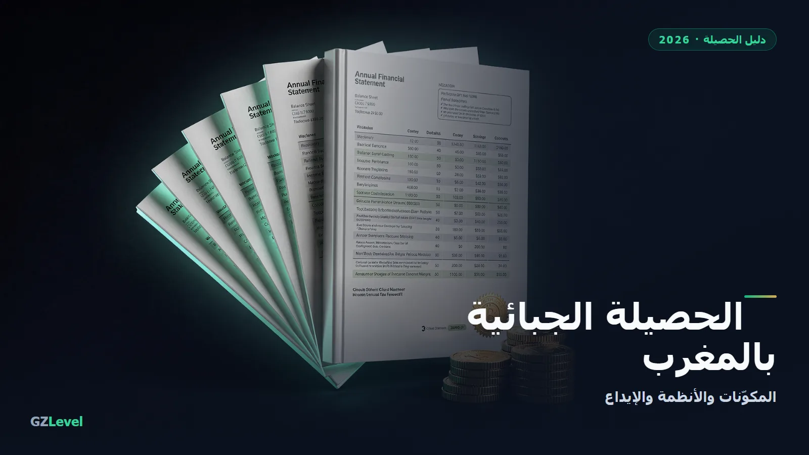 الحصيلة الجبائية بالمغرب: المكوّنات والأنظمة والإيداع 2026
