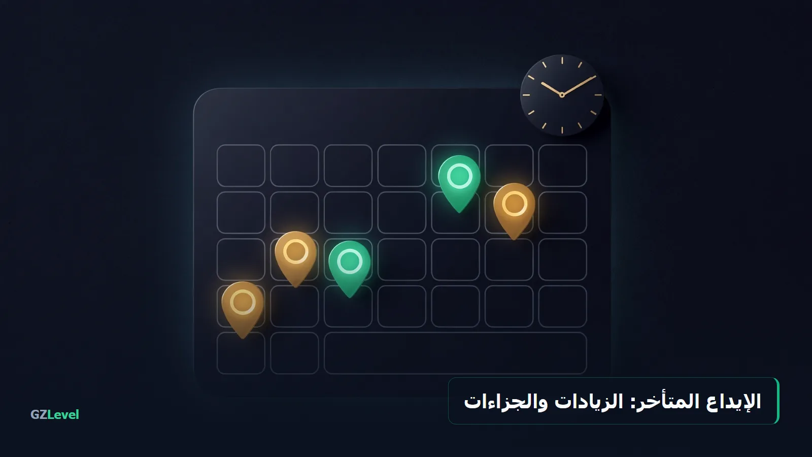 الإيداع المتأخر بالمغرب: زيادات وذعائر التأخير
